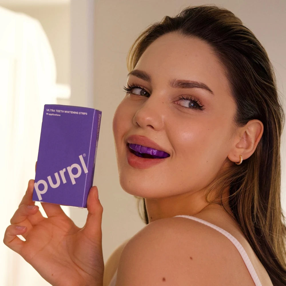 Purpl Ultra Teeth Whitening Strips -  2 Pack